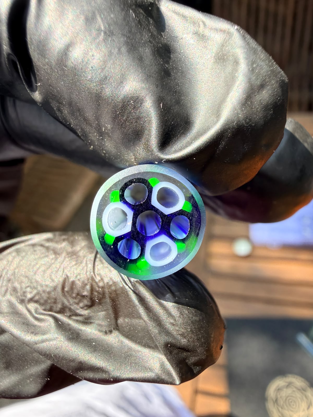 Crisp Filtertip – Blau/Weiß UV
