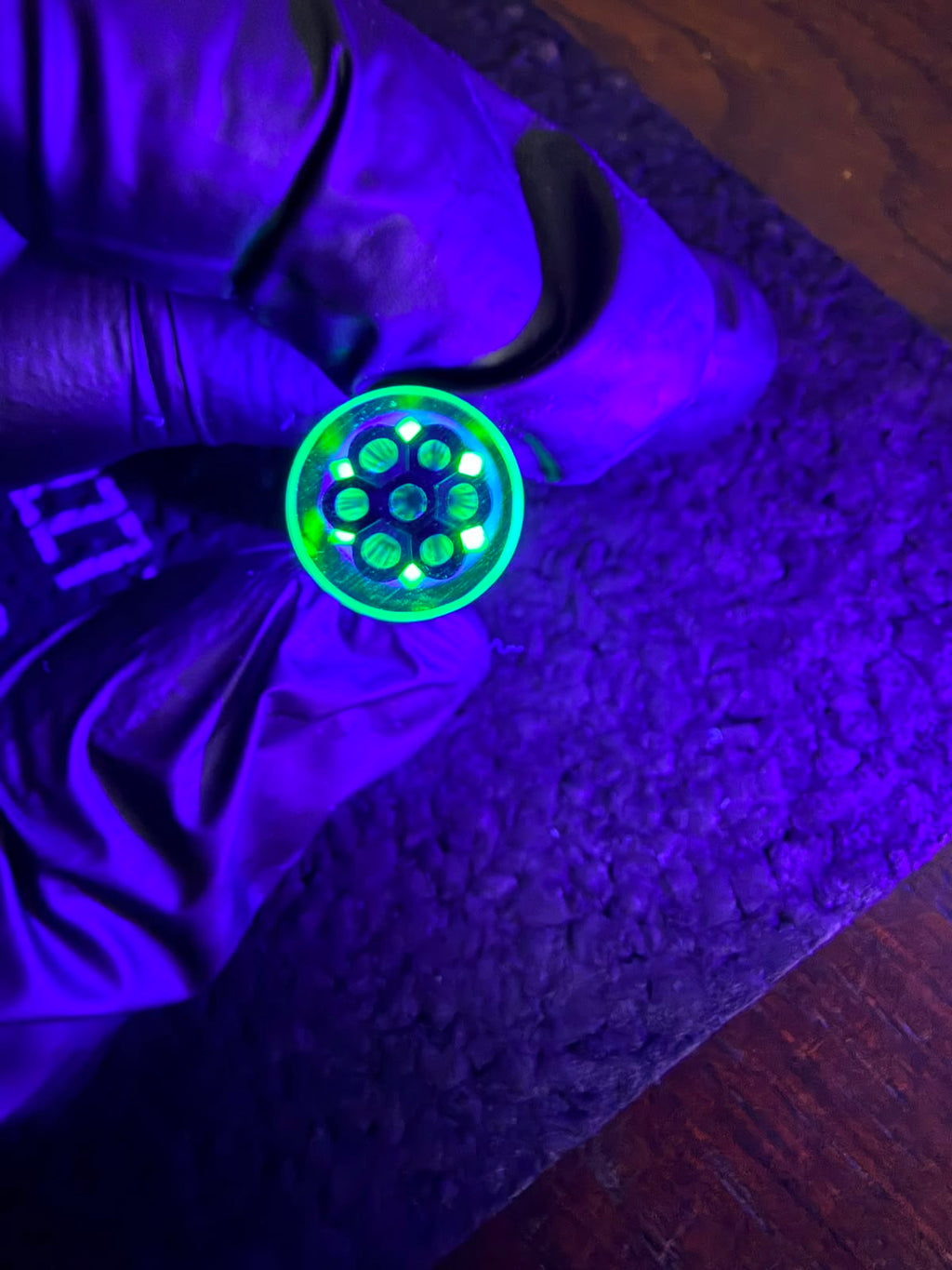 Crisp Filtertip – Grün/Blau/Light Purple UV