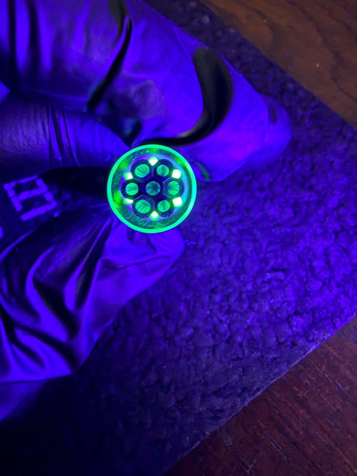 Crisp Filtertip – Grün/Blau/Light Purple UV