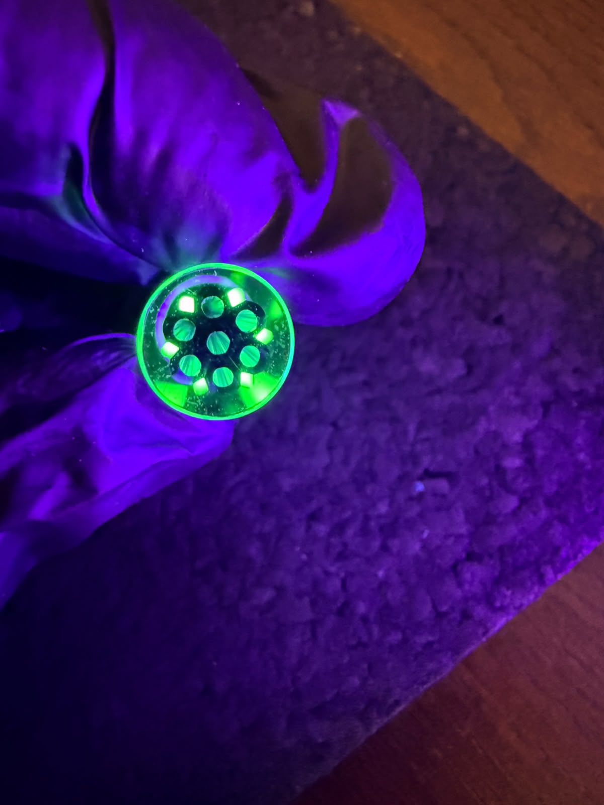 Crisp Filtertip – Grün/Blau UV