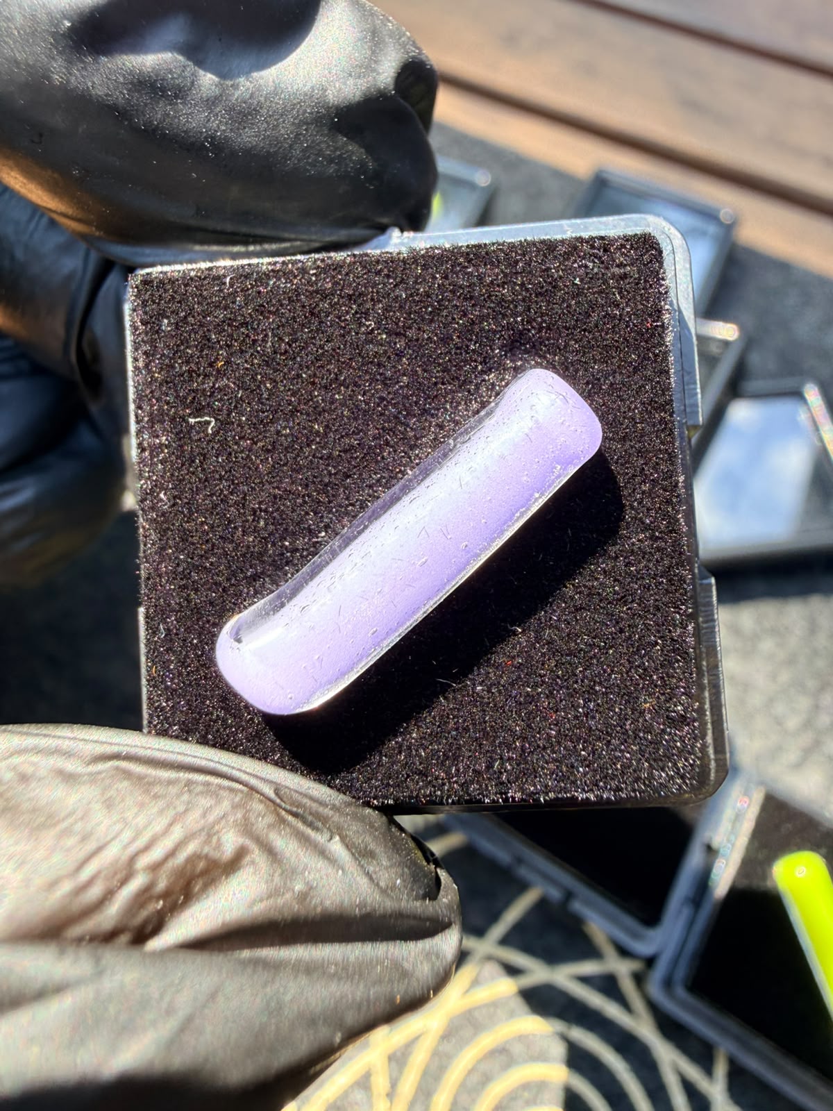 Faltermeier Glaspillar – Purple/Flieder