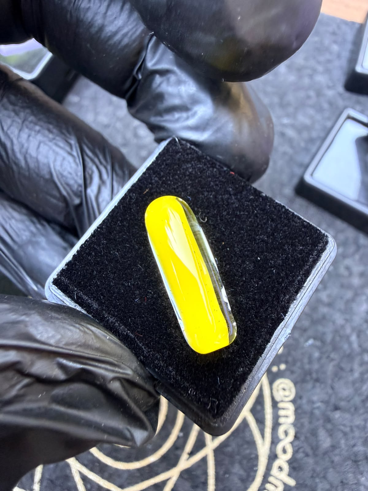 Faltermeier Glaspillar – Gelb