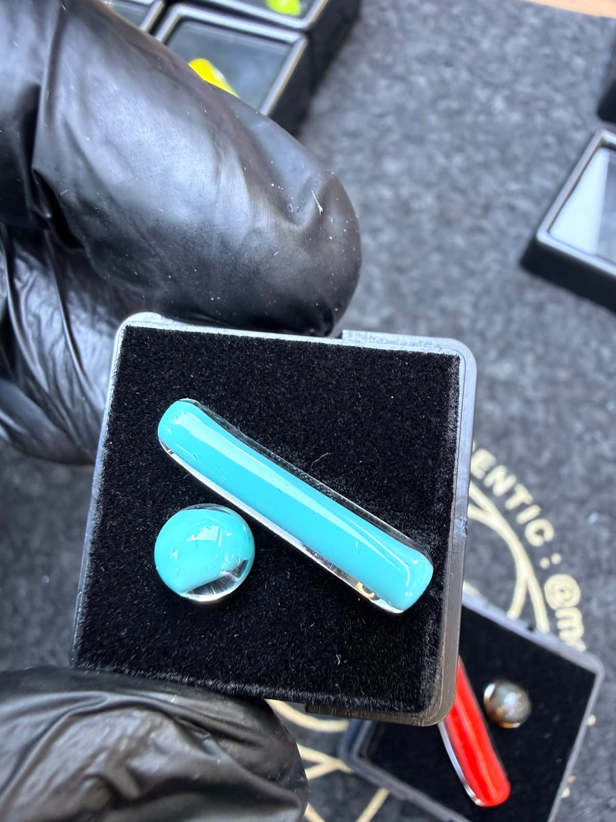 Faltermeier Pillar & Pearl Set – Blau