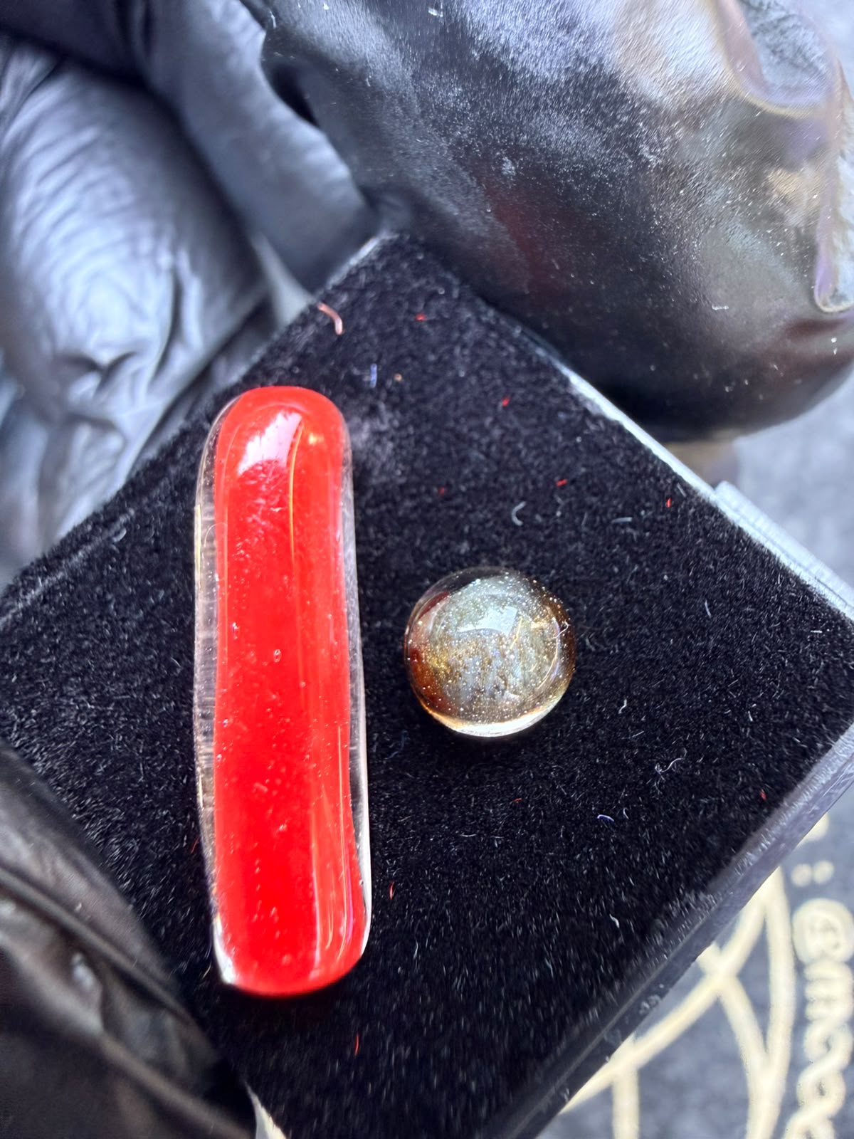 Faltermeier Pillar & Pearl Set – Rot / Galaxy
