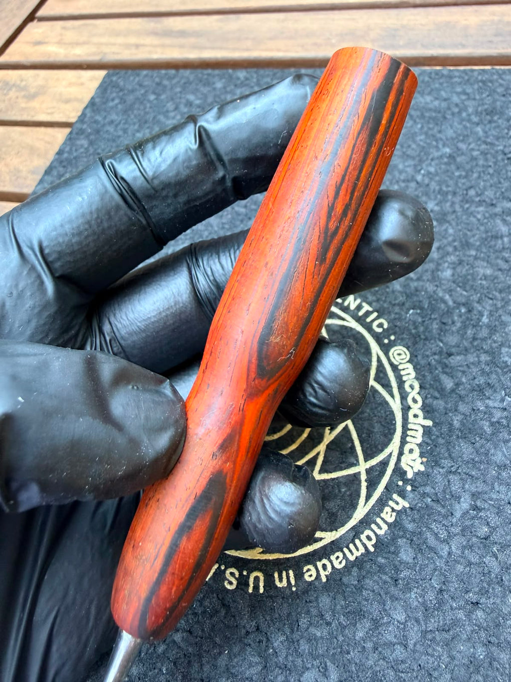 Woody Vapor Dab Tool – Red Wood Edition