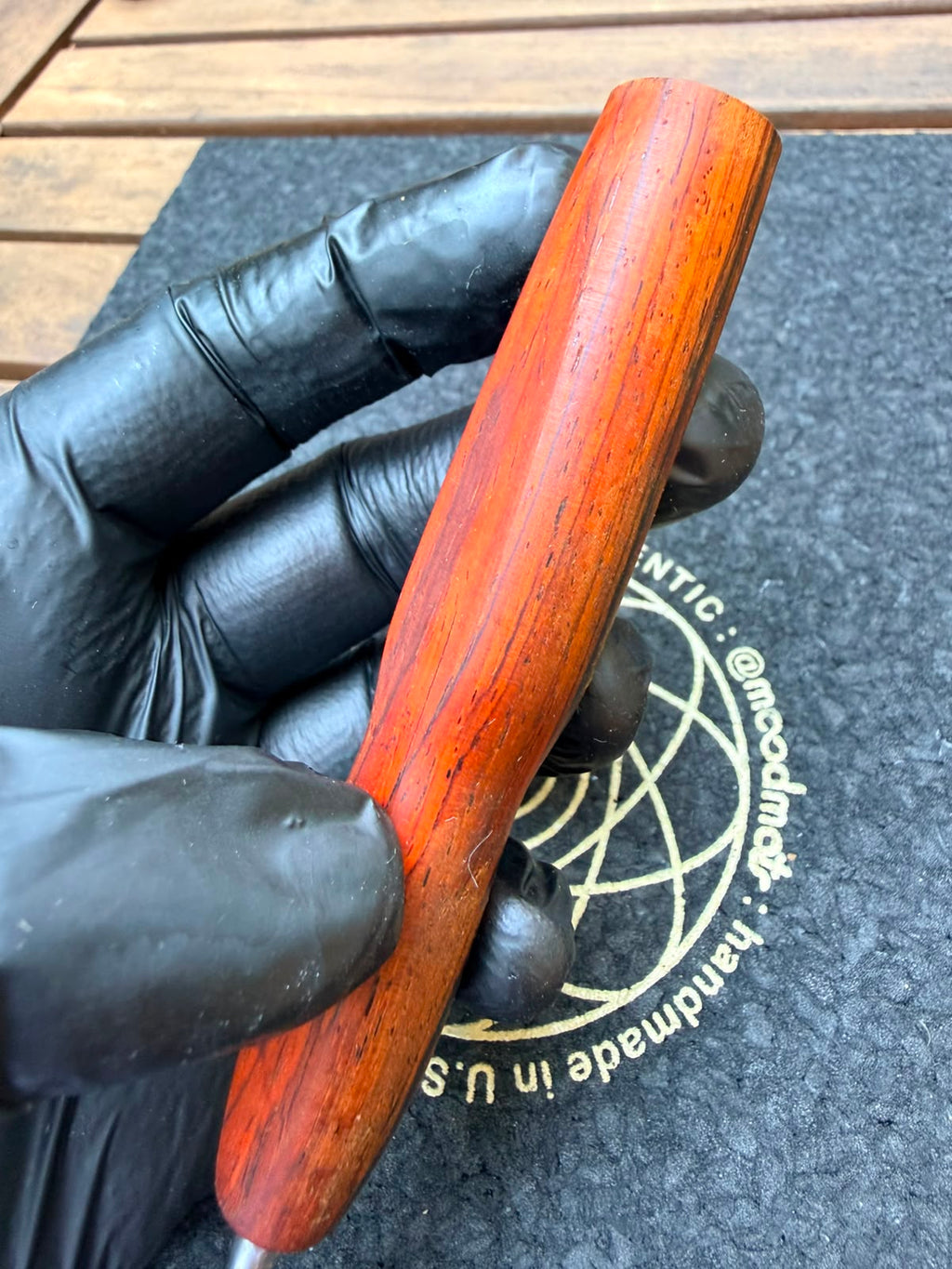 Woody Vapor Dab Tool – Red Wood Edition