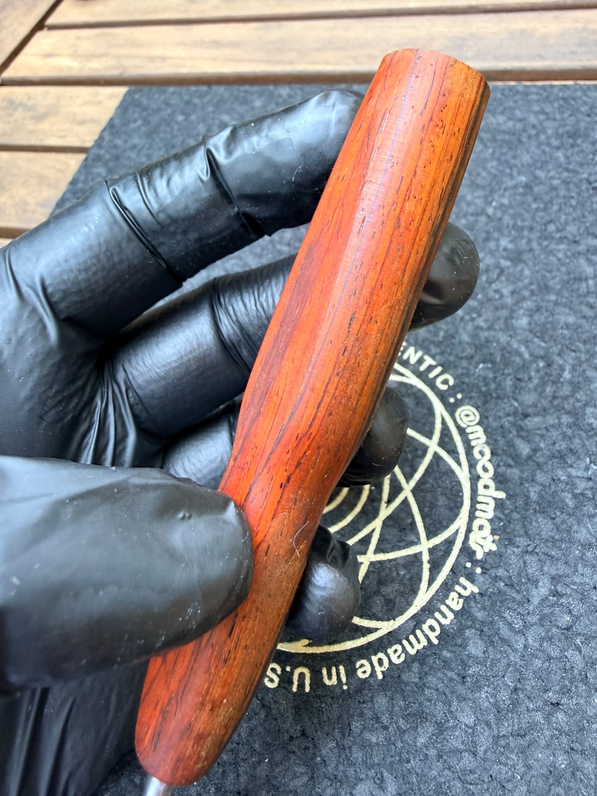 Woody Vapor Dab Tool – Red Wood Edition