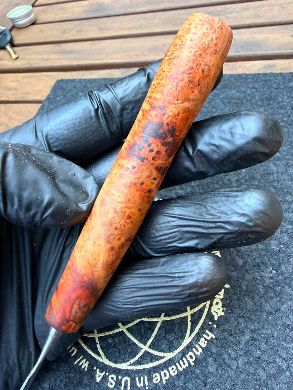 Woody Vapor Dab Tool – Maserholz Edition