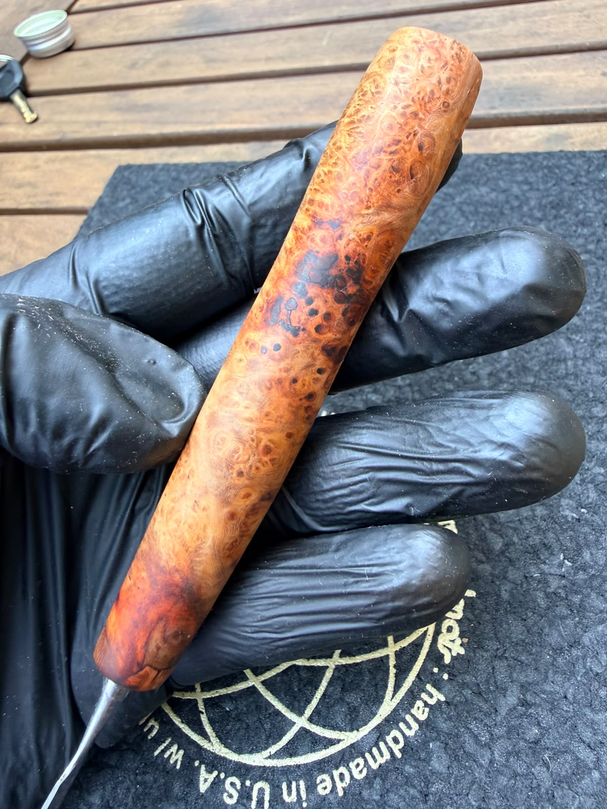 Woody Vapor Dab Tool – Maserholz Edition