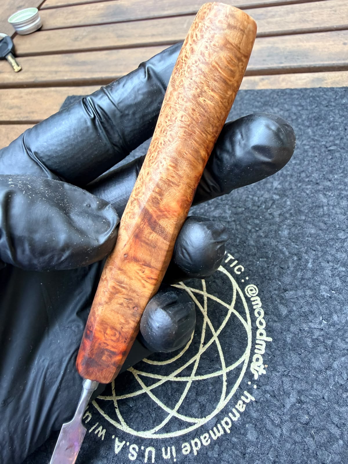Woody Vapor Dab Tool – Maserholz Edition