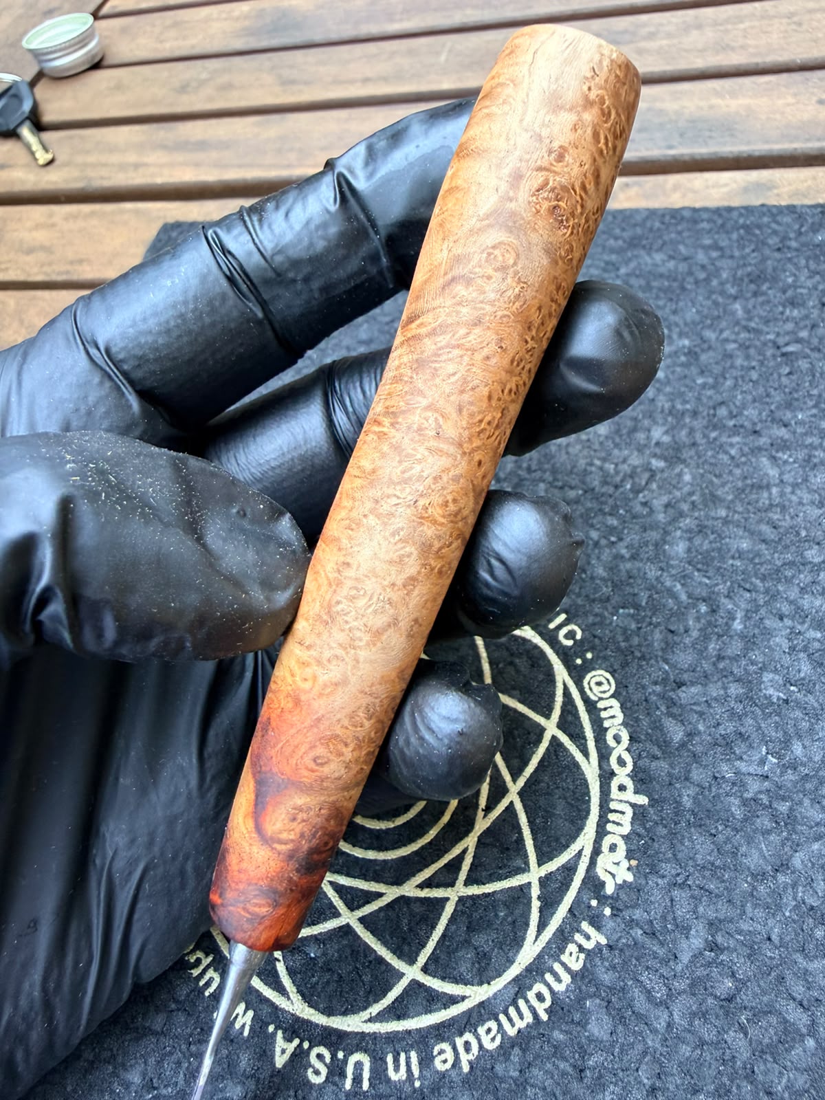 Woody Vapor Dab Tool – Maserholz Edition