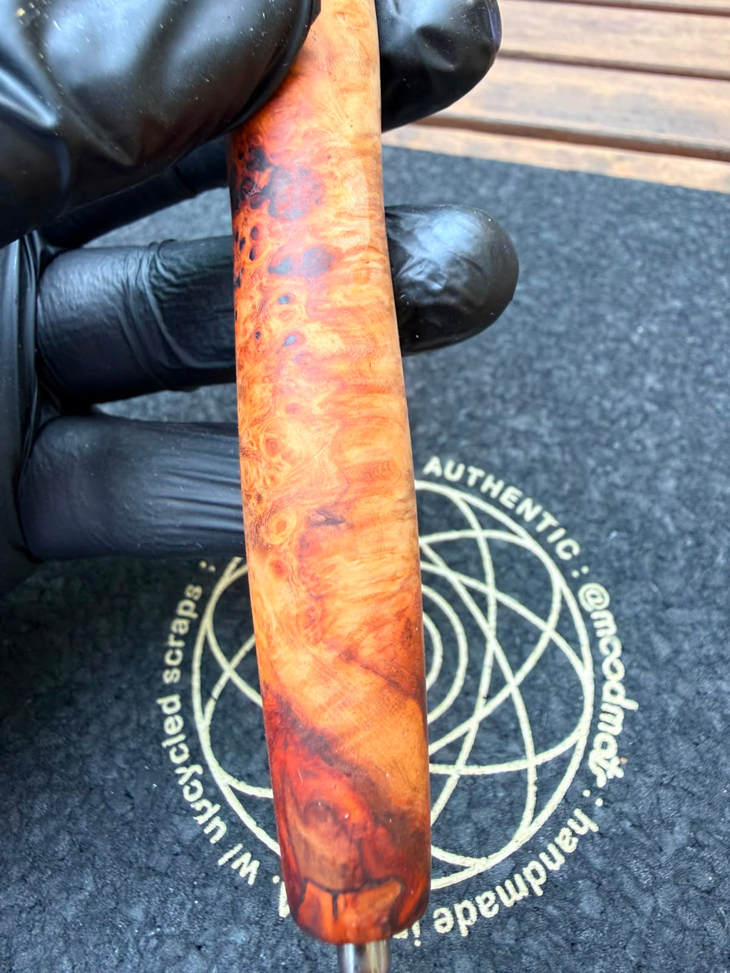 Woody Vapor Dab Tool – Maserholz Edition