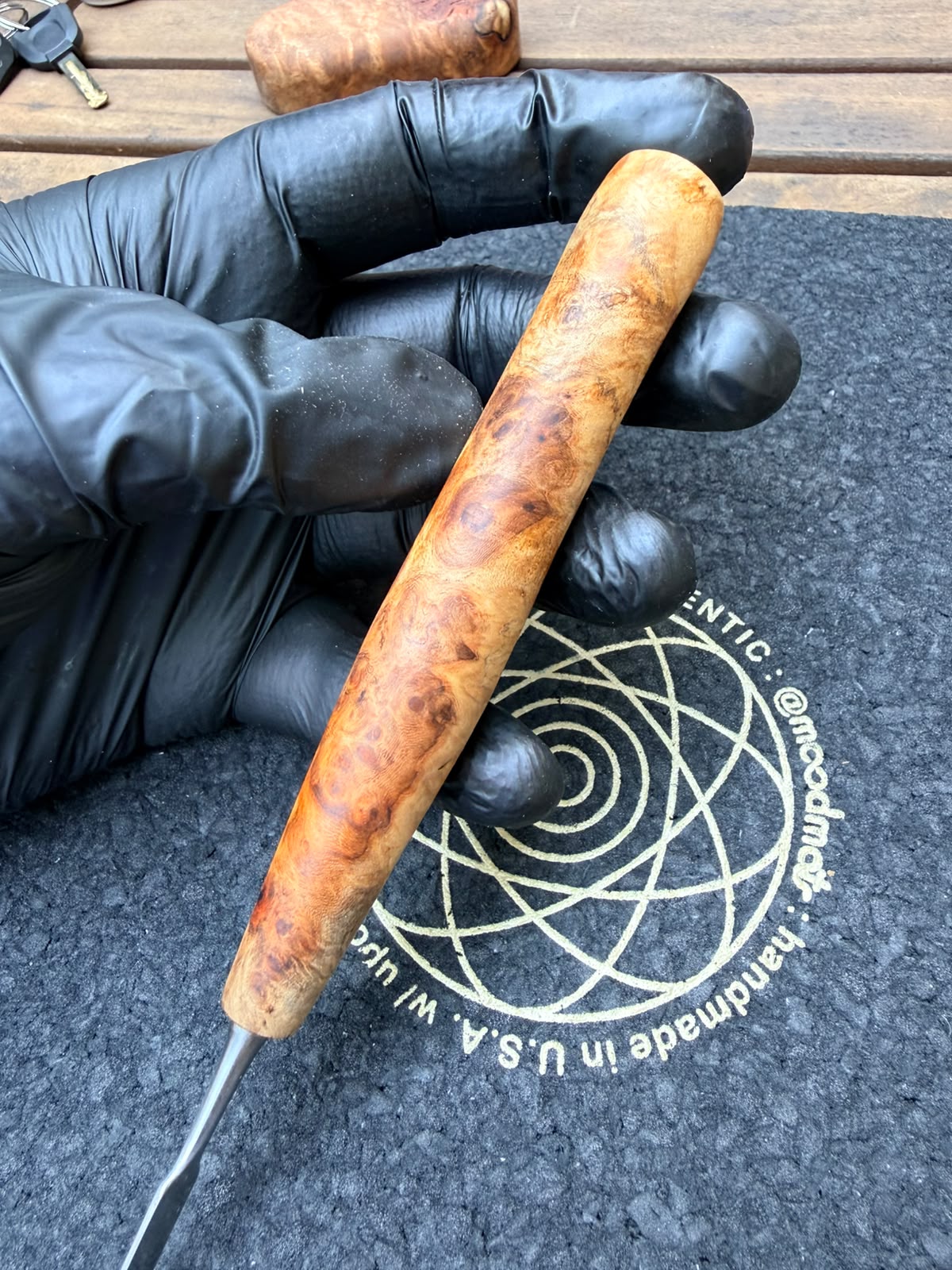 Woody Vapor Dab Tool – Maserholz Edition