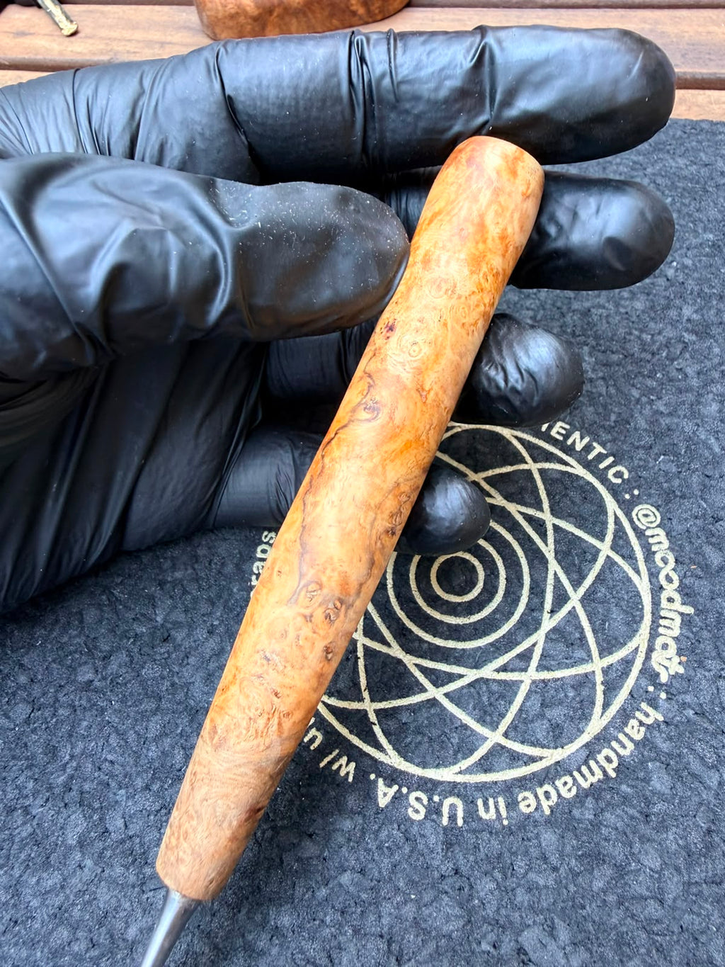 Woody Vapor Dab Tool – Maserholz Edition