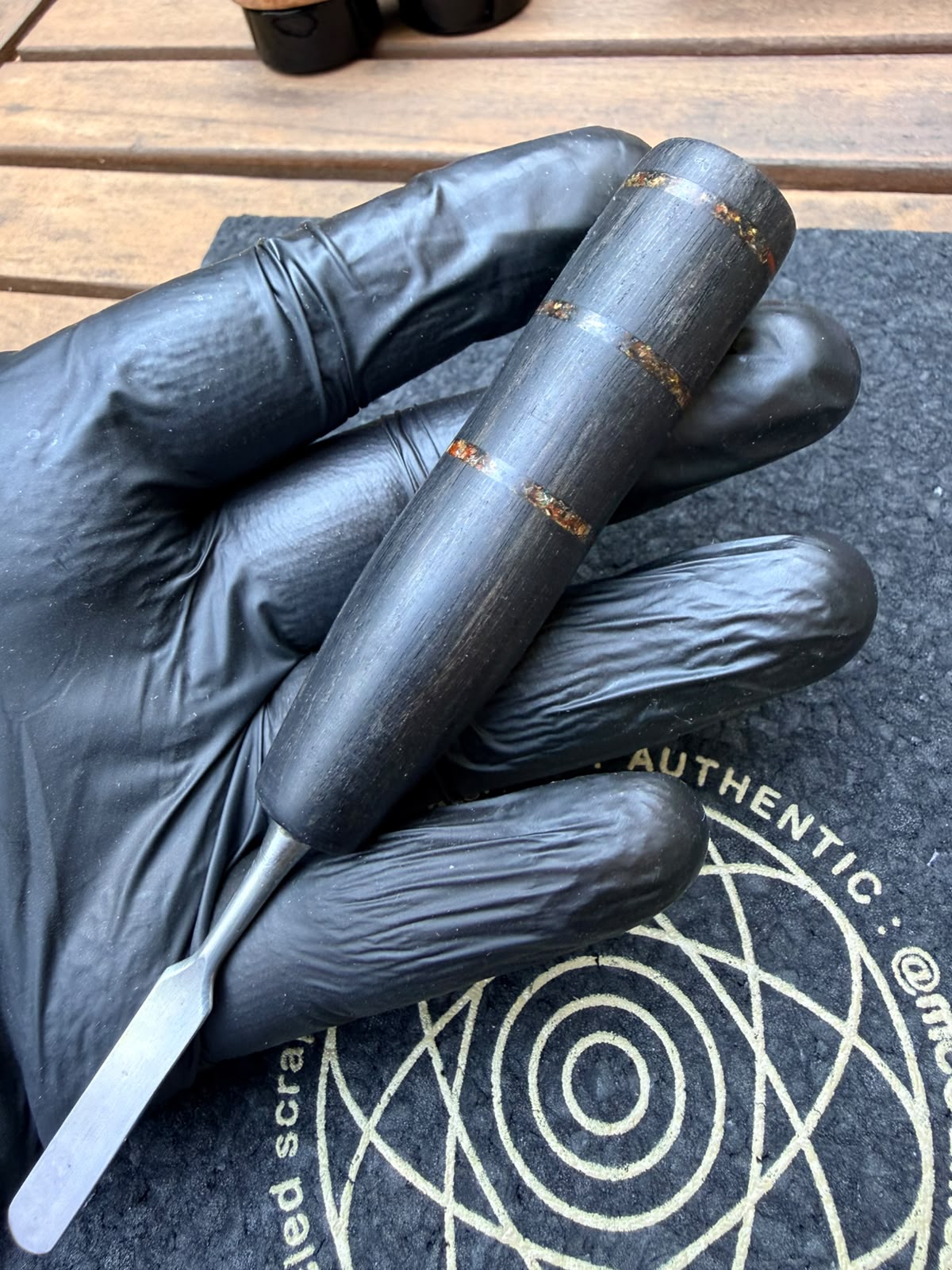 Woody Vapor Dab Tool – Black Edition