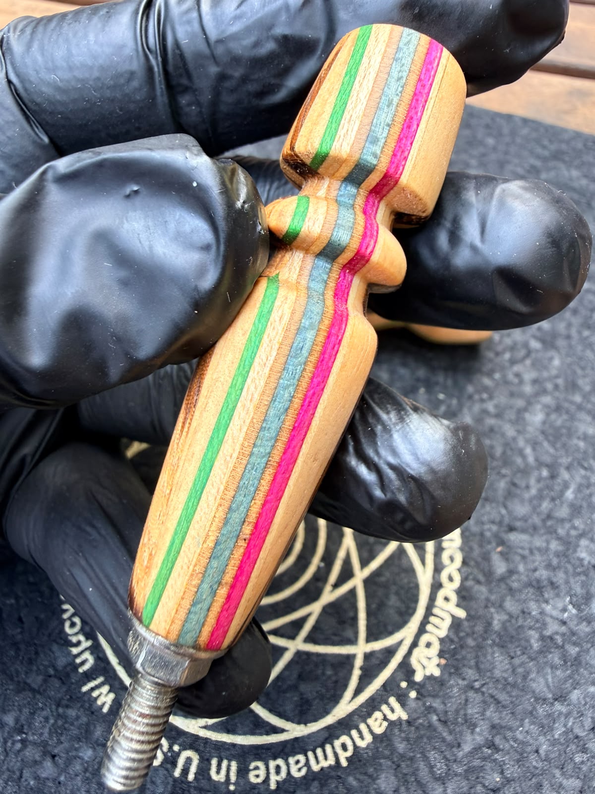 Woody Vapor Dab Tool & Ball Vape Handle Set – Limited Skateboard Wood Edition
