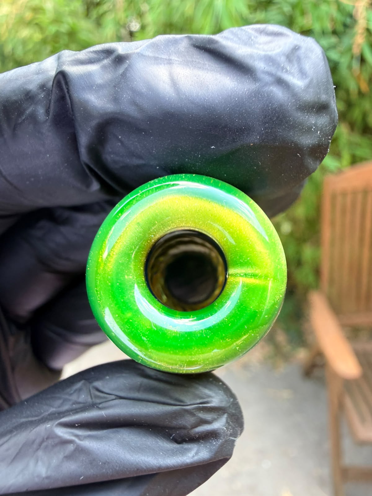 Conversion Glass – UV Reactive Pendant Bead