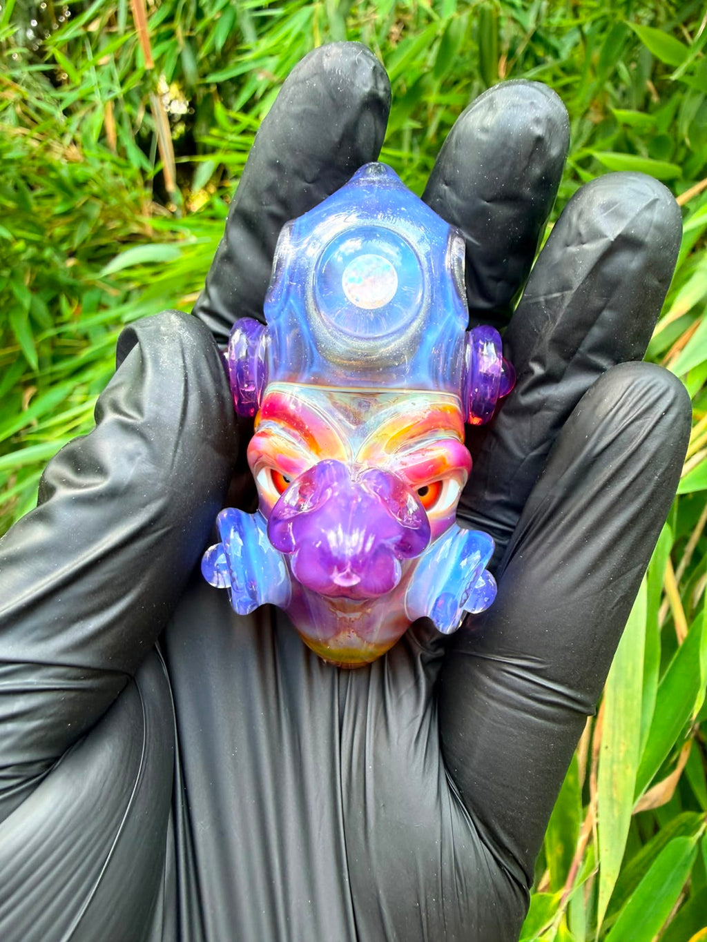 Creep Glass – Bird Totem Pendant (Albatross Edition)
