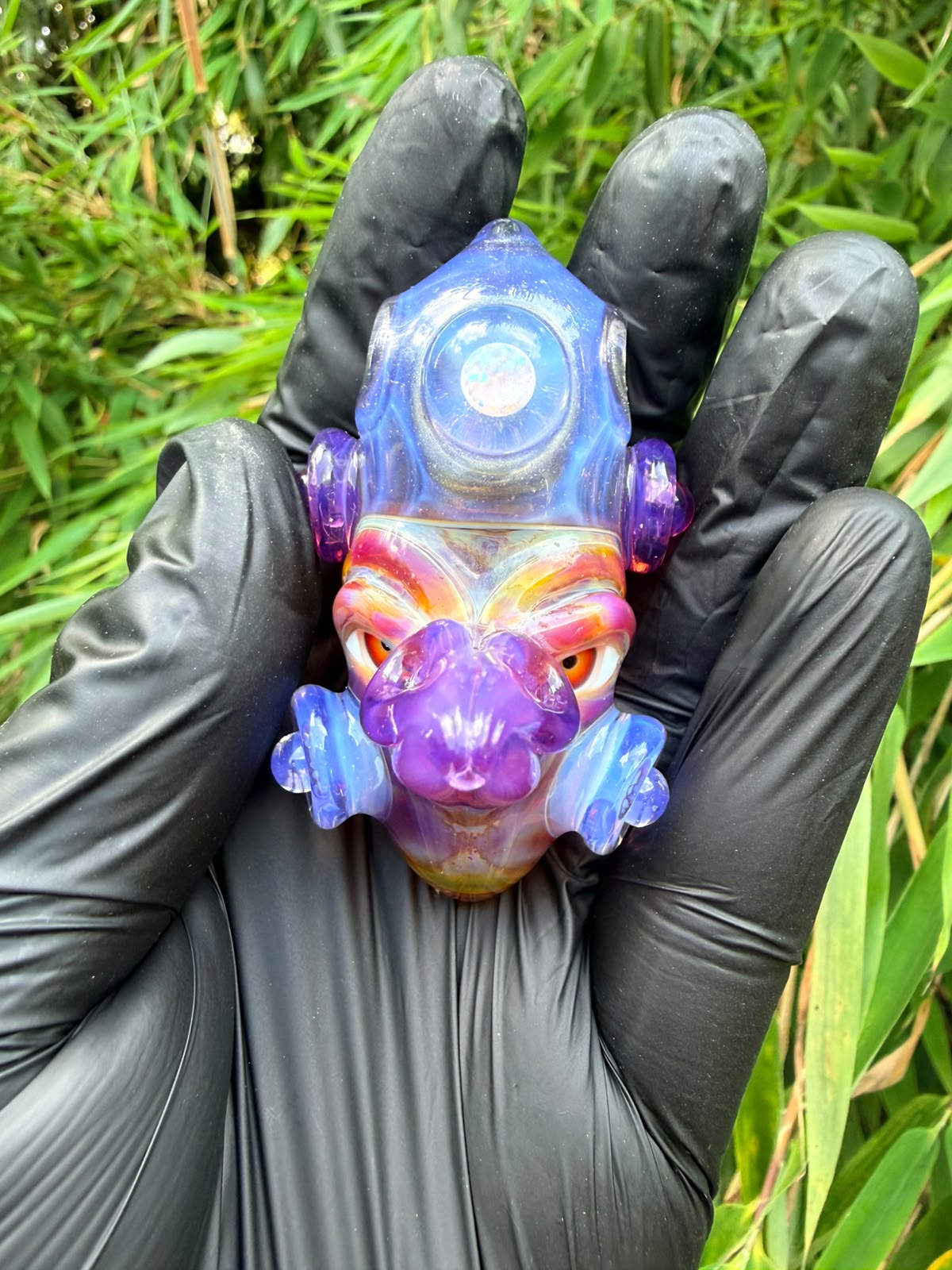 Creep Glass – Bird Totem Pendant (Albatross Edition)