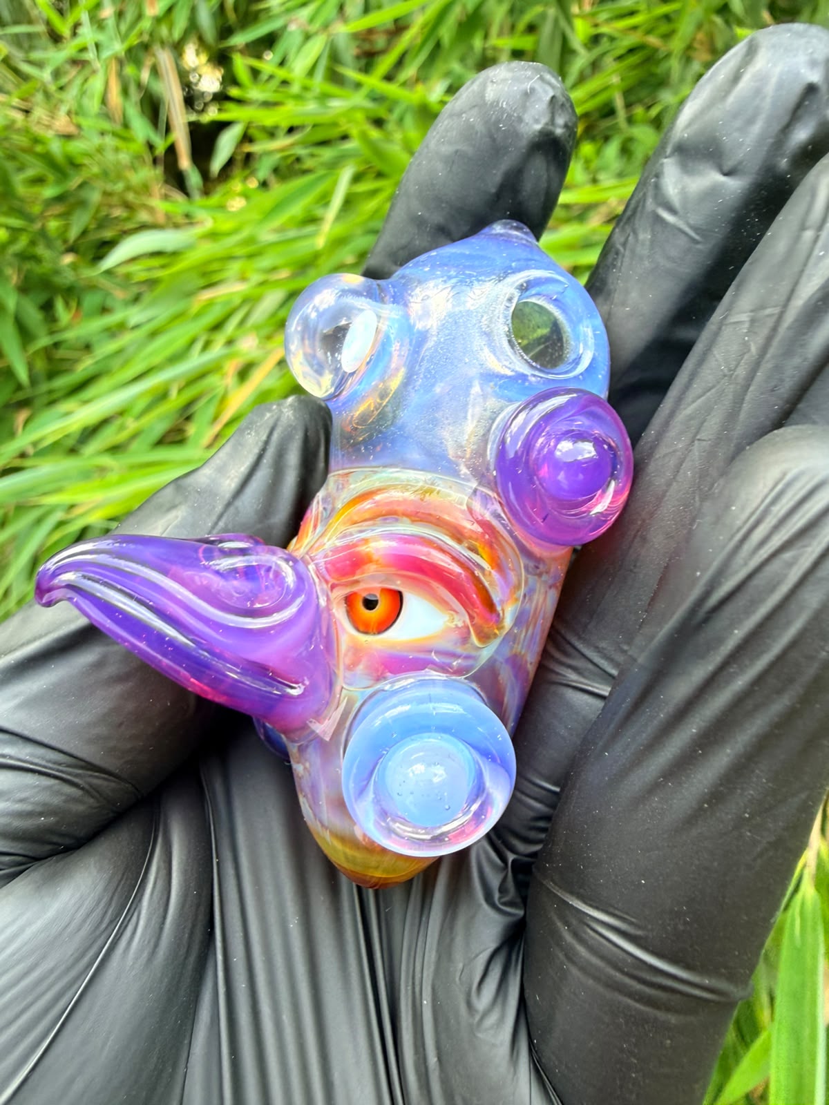 Creep Glass – Bird Totem Pendant (Albatross Edition)