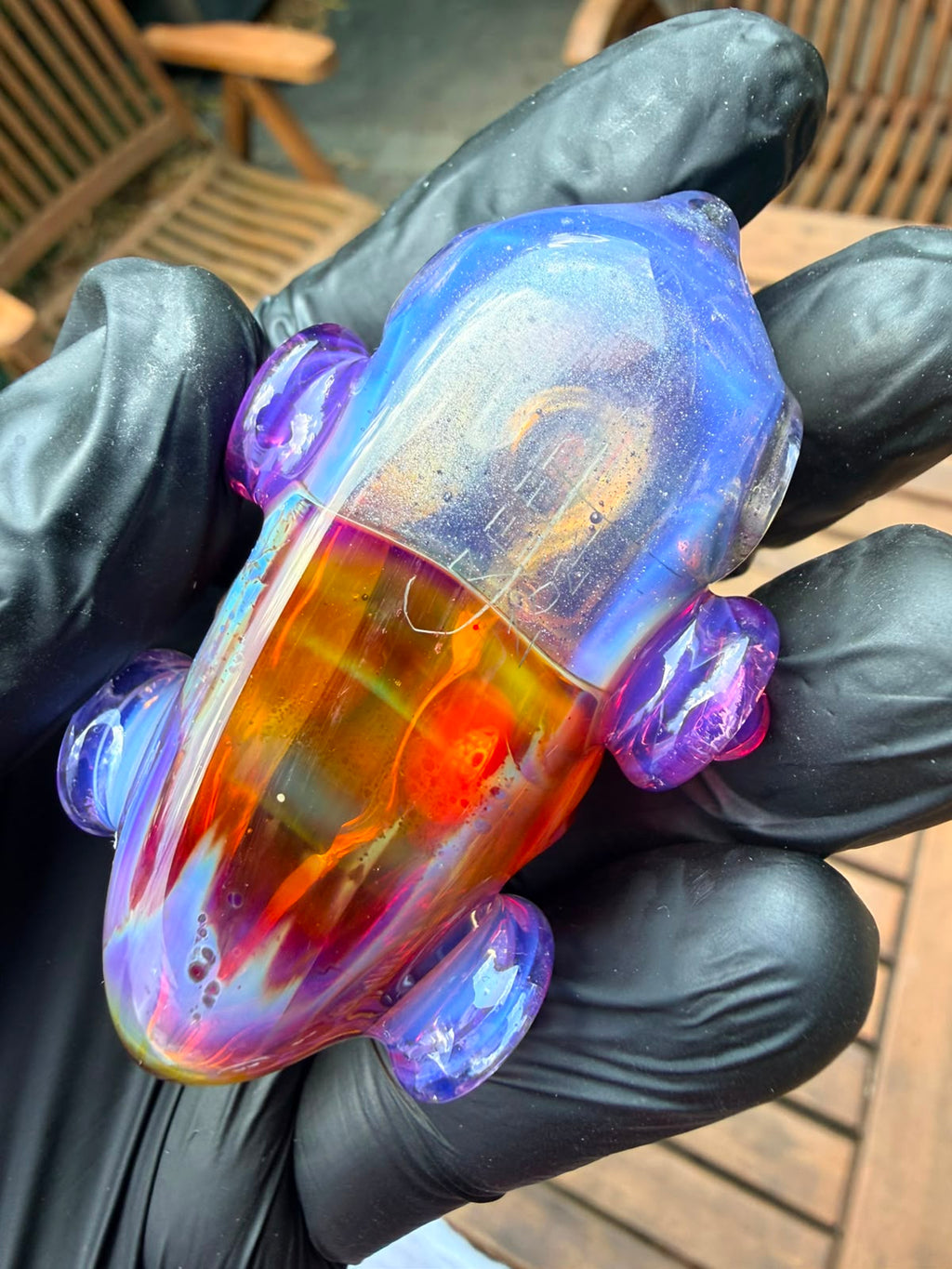 Creep Glass – Bird Totem Pendant (Albatross Edition)