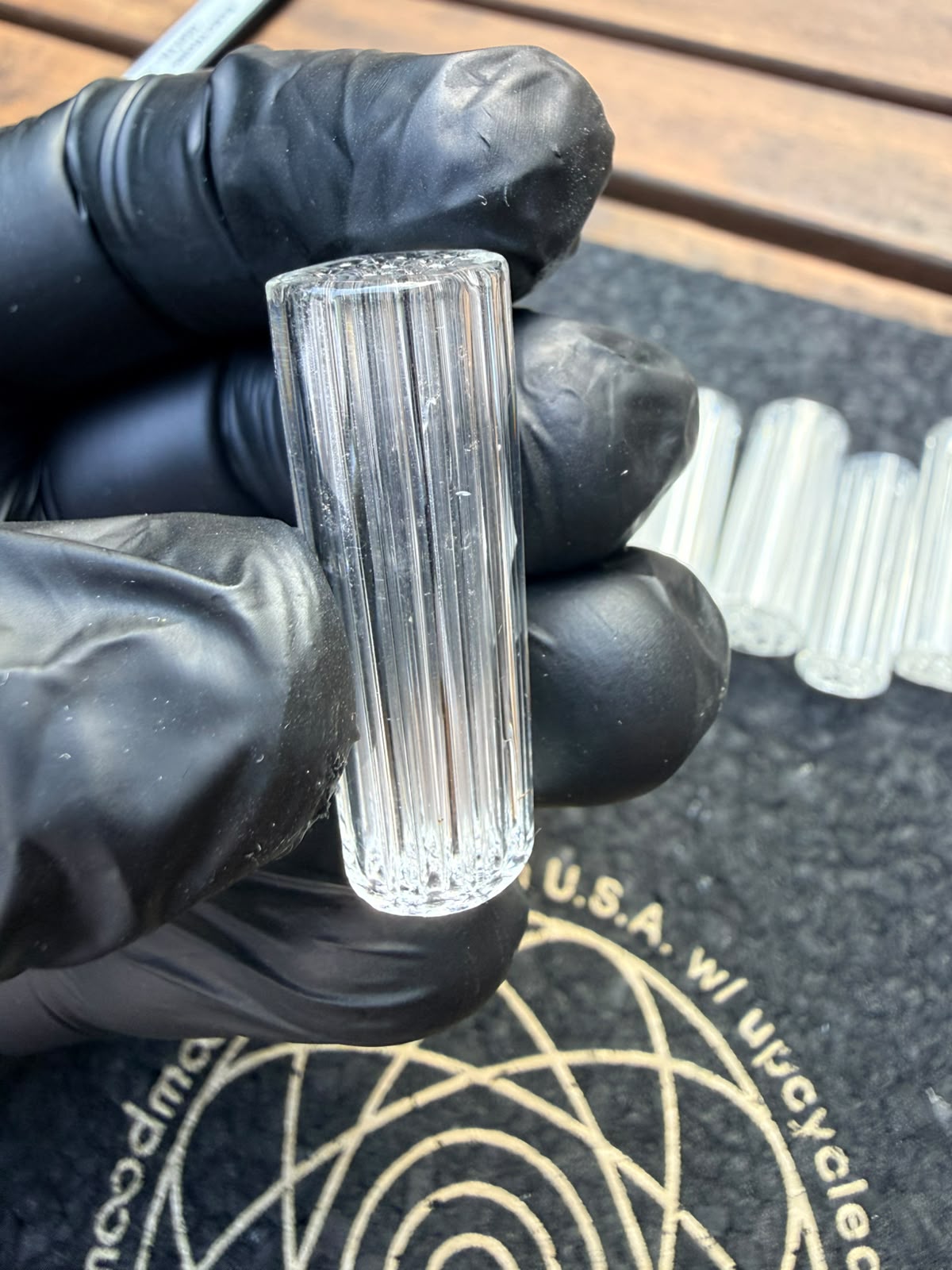 Sabai Glass – Multi Hole Filter Tip (Clear)