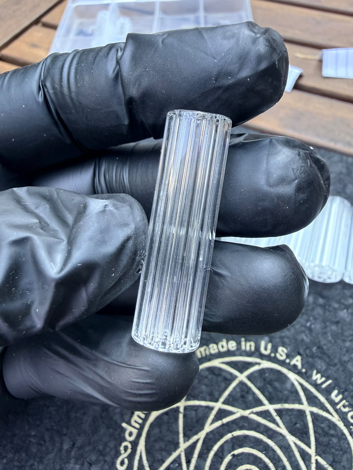 Sabai Glass – Multi Hole Filter Tip (Clear)