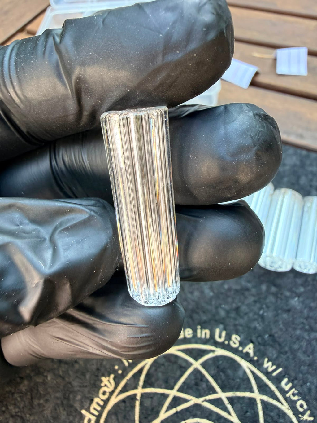 Sabai Glass – Multi Hole Filter Tip (Clear)