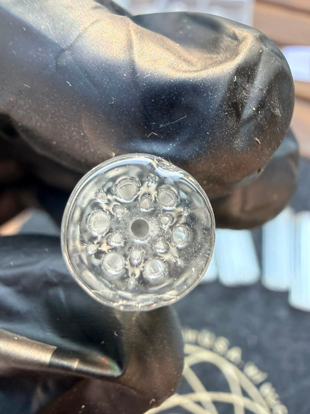 Sabai Glass – Multi Hole Filter Tip (Clear)