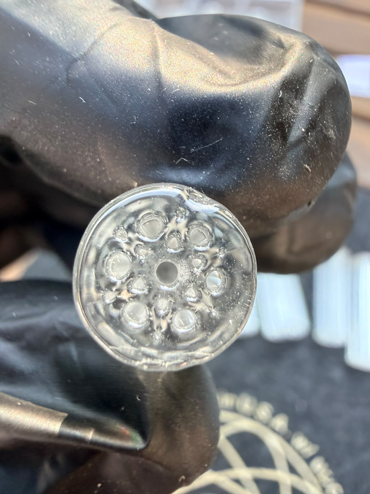 Sabai Glass – Multi Hole Filter Tip (Clear)