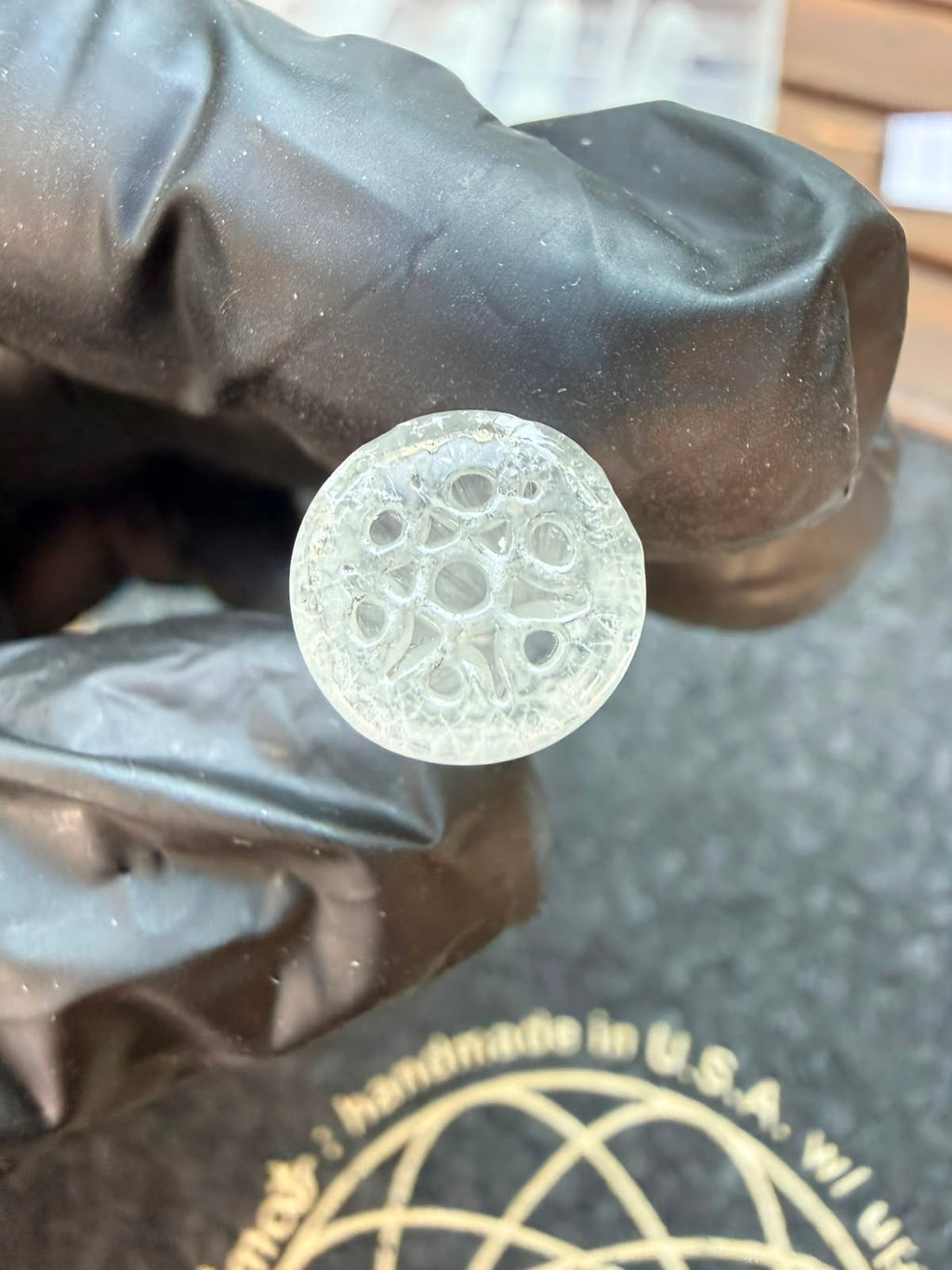 Sabai Glass – Multi Hole Filter Tip (Clear)