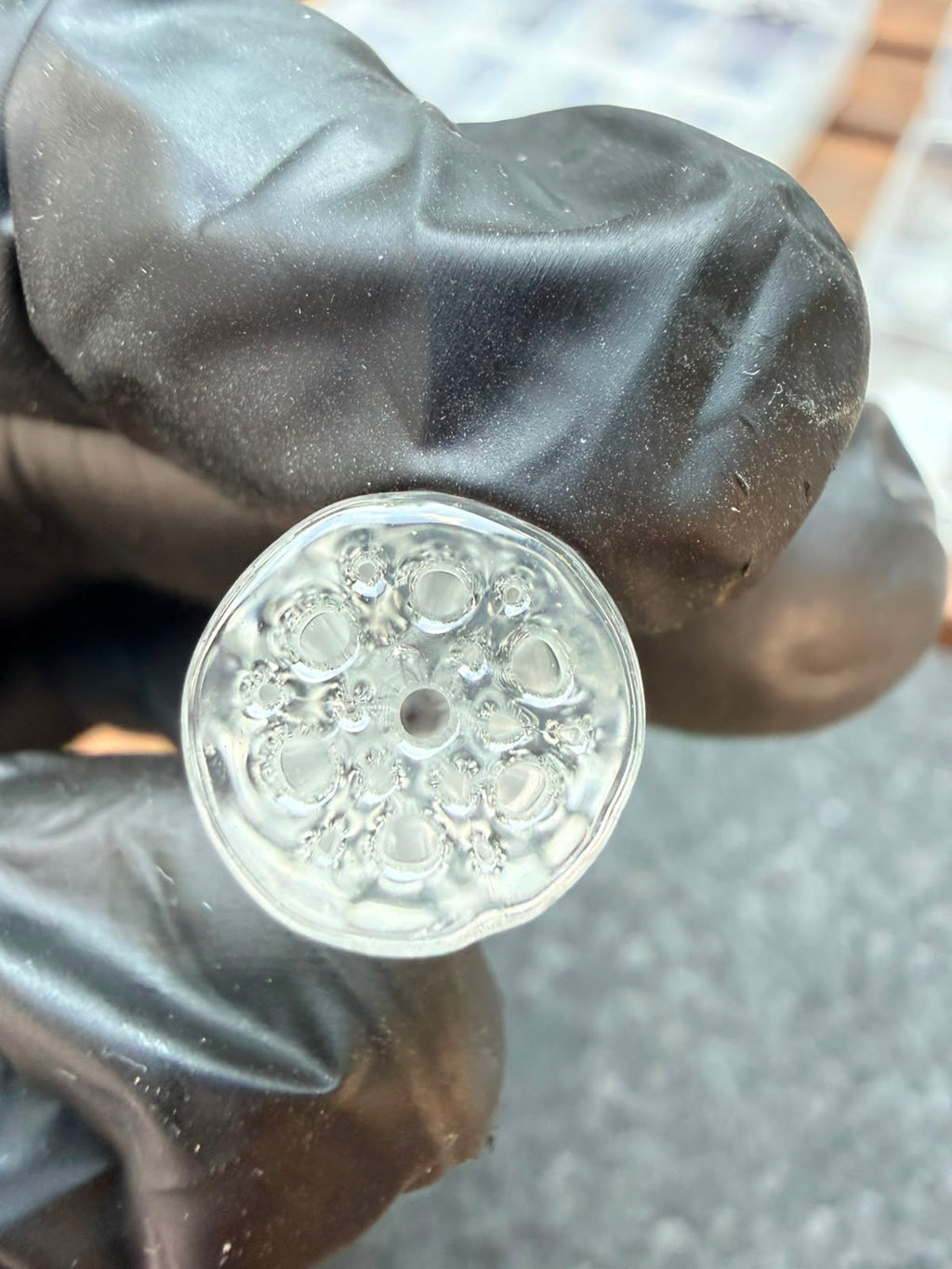 Sabai Glass – Multi Hole Filter Tip (Clear)