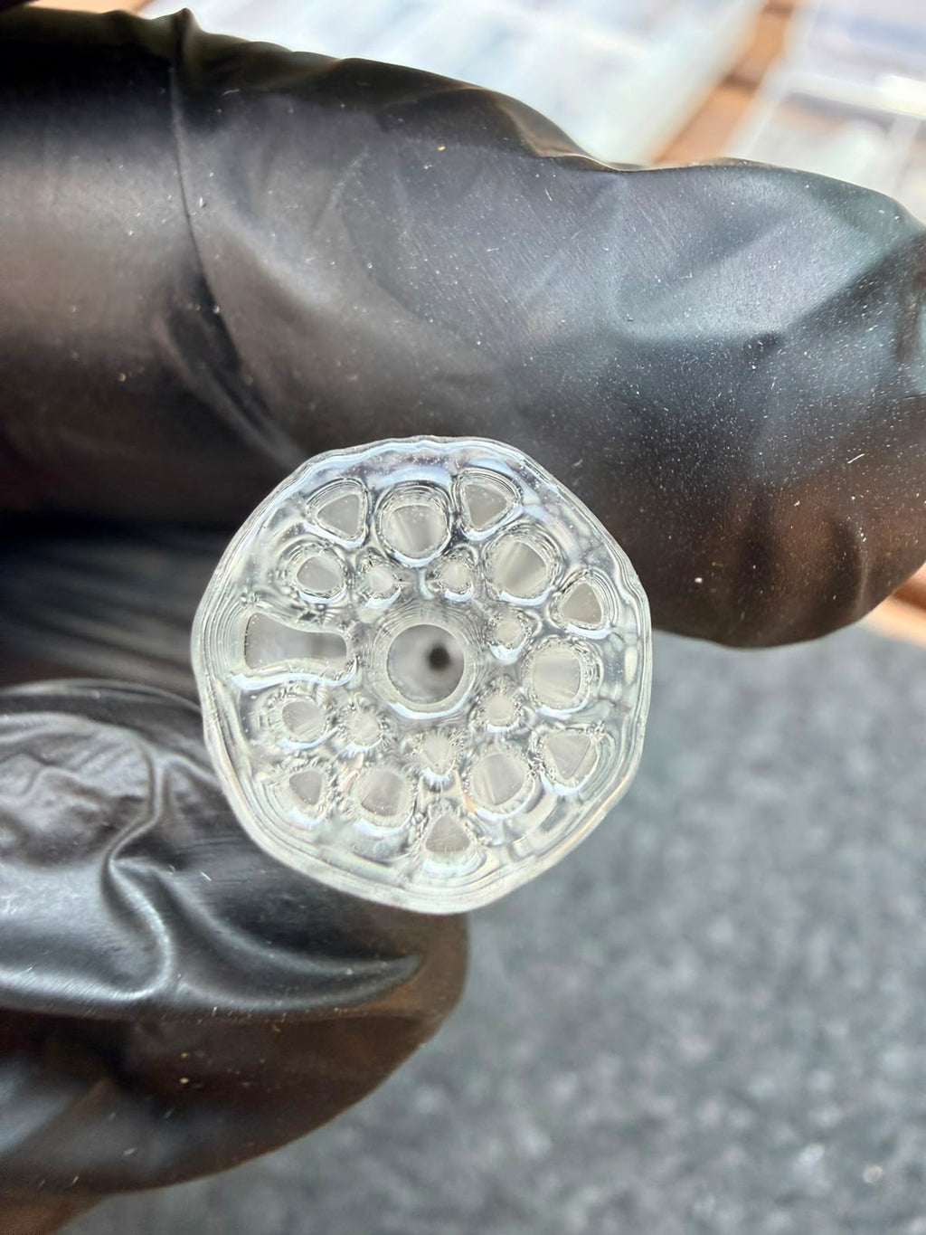 Sabai Glass – Multi Hole Filter Tip (Clear)