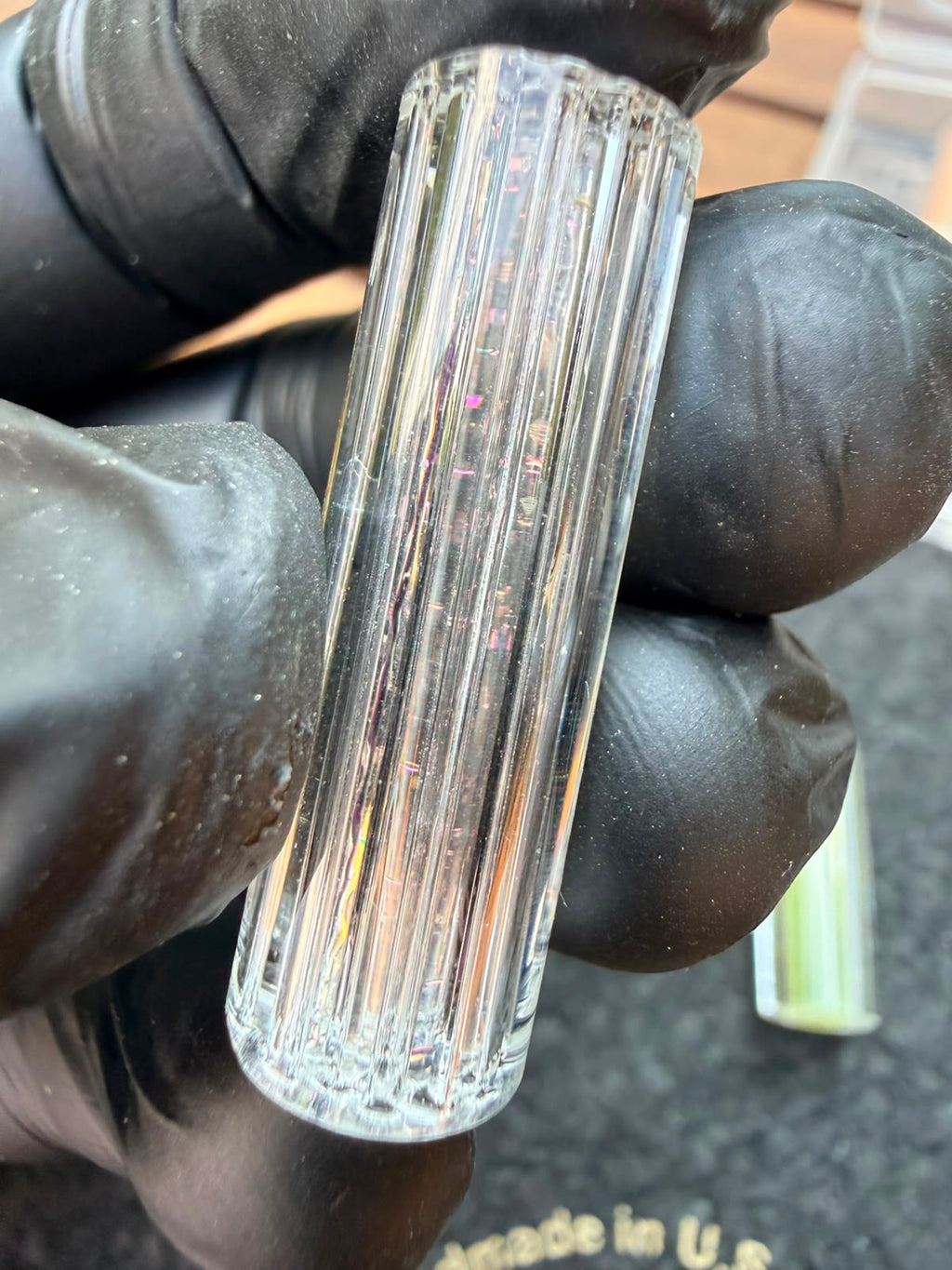 Sabai Glass – Multi Hole Filter Tip “Purple Rain”