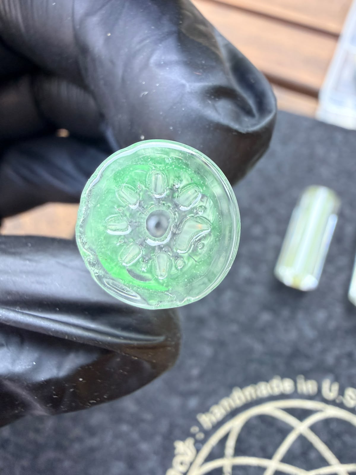 Sabai Glass – Multi Hole Filter Tip “Glow in the Dark”