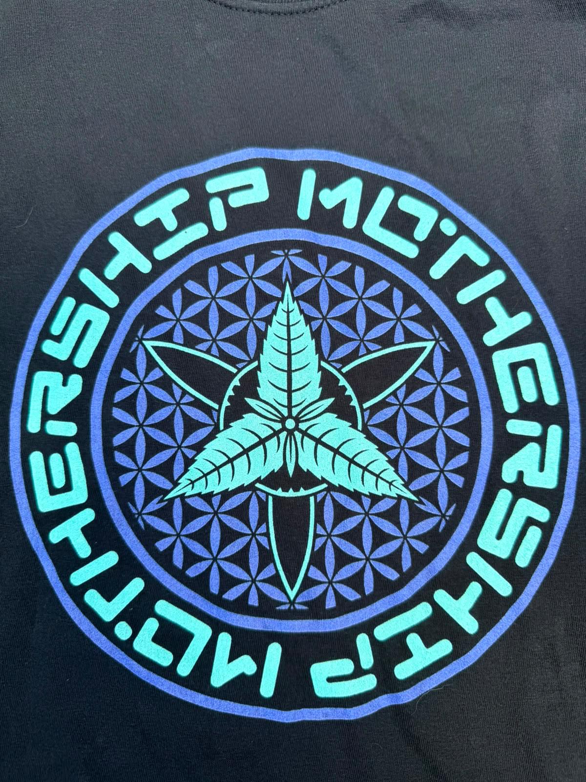 Mothership – Mandala Logo T-Shirt Black (Größe L)
