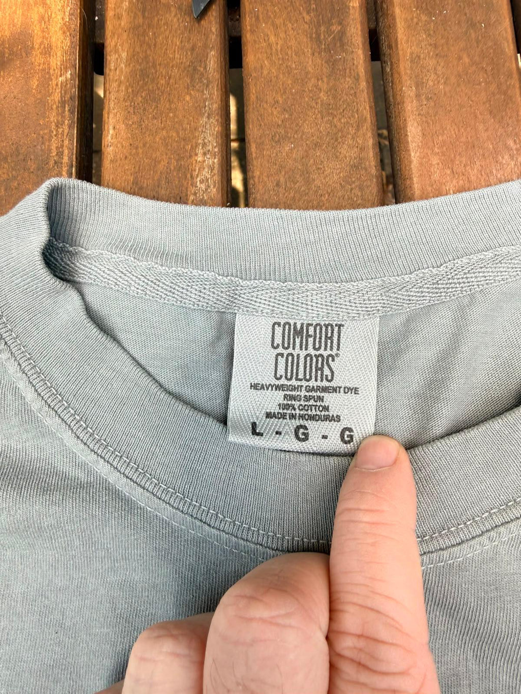 Mothership – Mandala Logo T-Shirt Grey/Olive (Größe L)