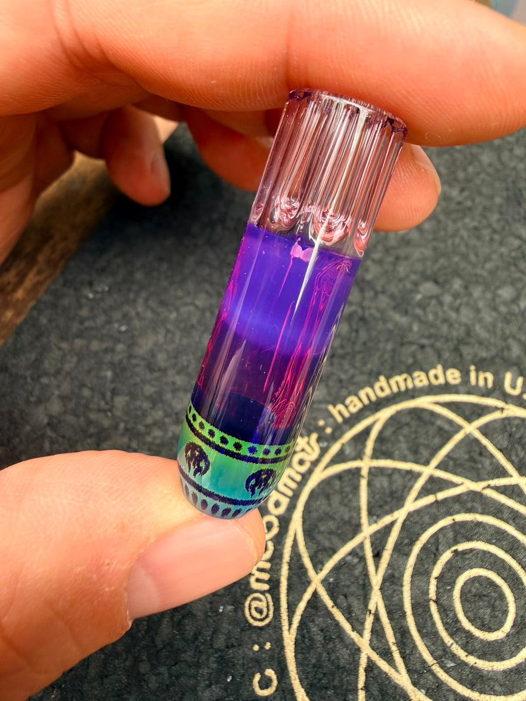 Mothership Filter Tip – Purple / Blue / Green – Multihole