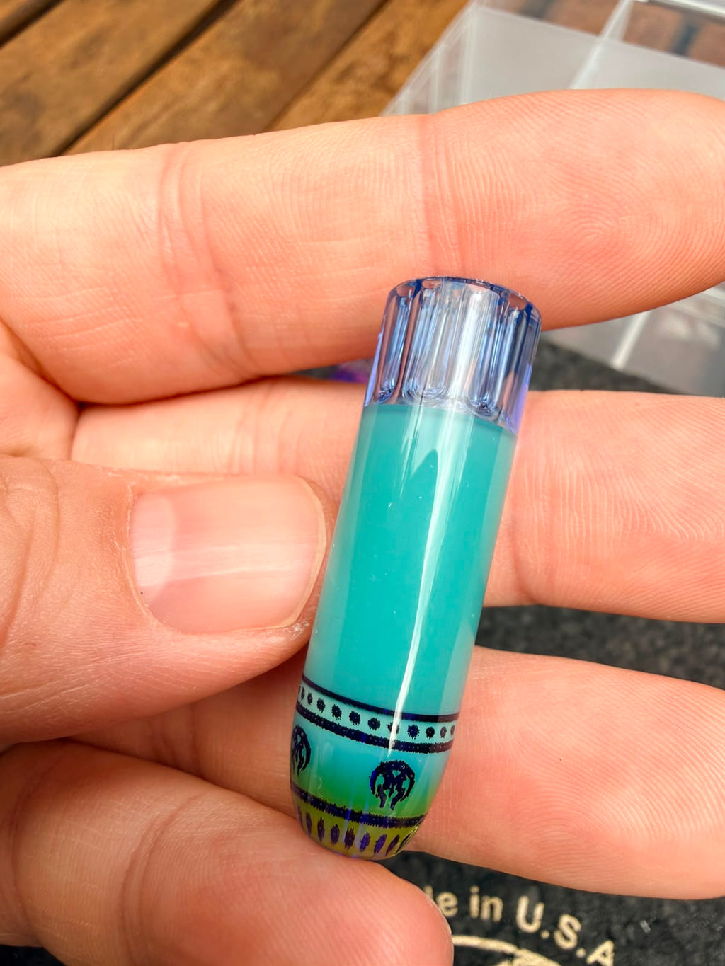 Mothership Filter Tip – Aqua / Blue – Multihole