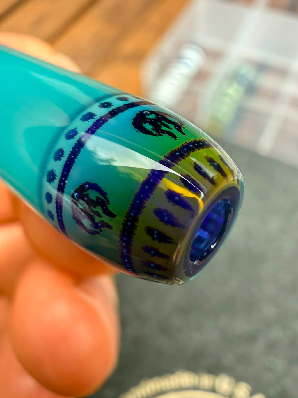 Mothership Filter Tip – Aqua / Blue – Multihole