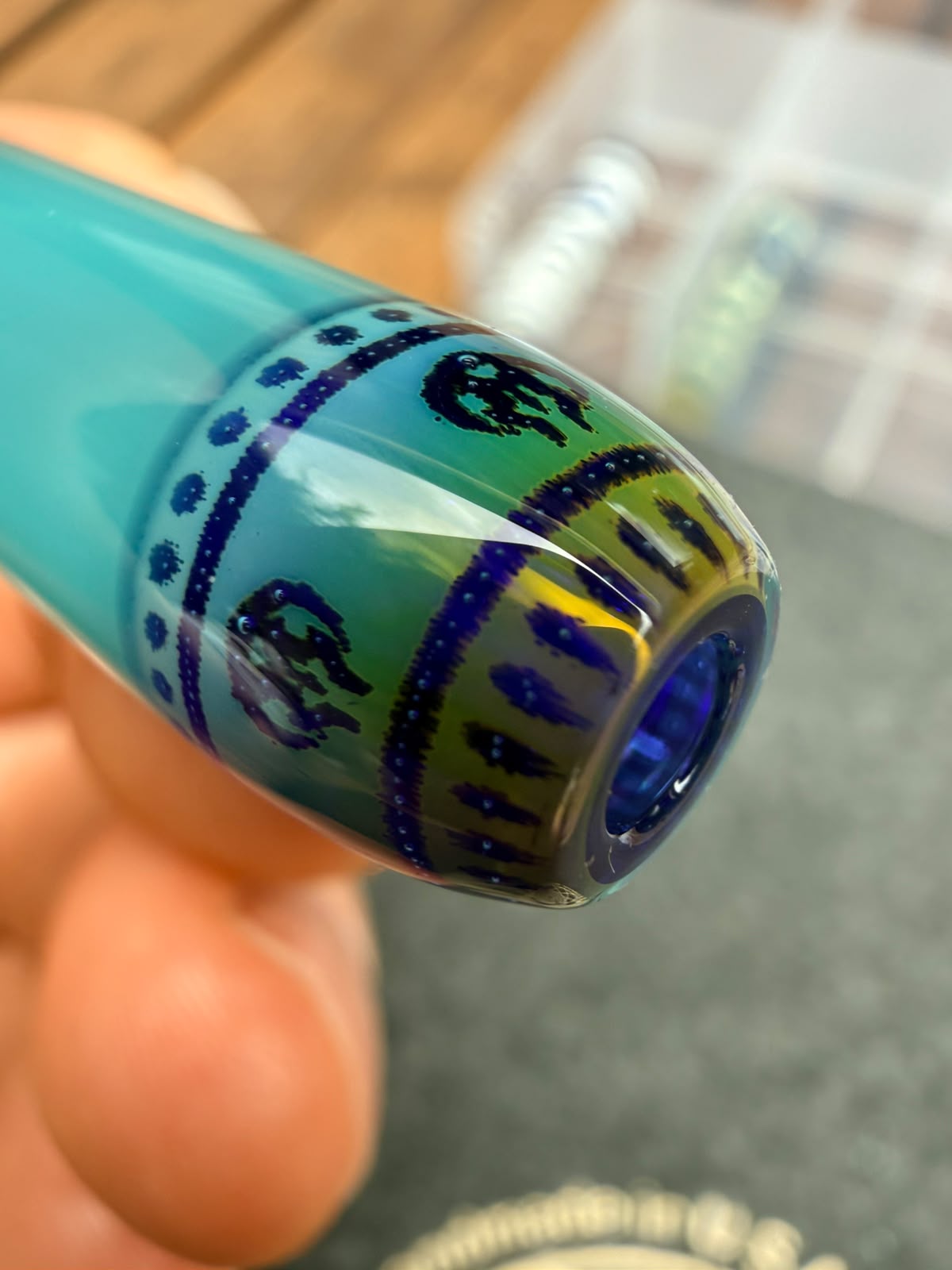 Mothership Filter Tip – Aqua / Blue – Multihole