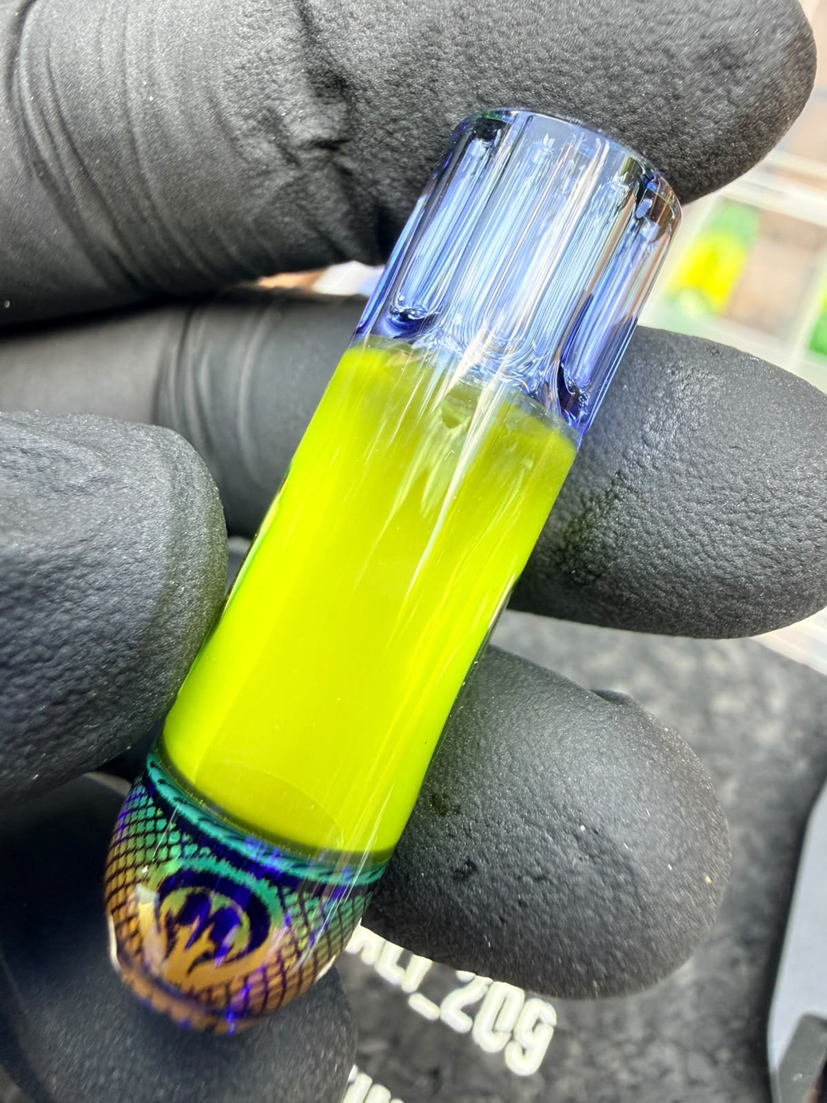 Mothership Multi-Hole Art Tip – Neon Yellow Fade