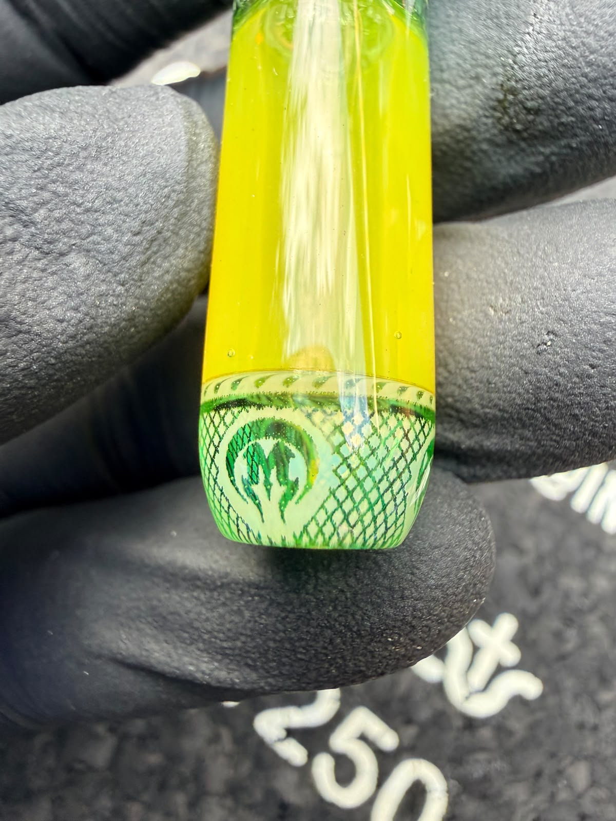 Mothership Multi-Hole Art Tip – Neon Green Fade