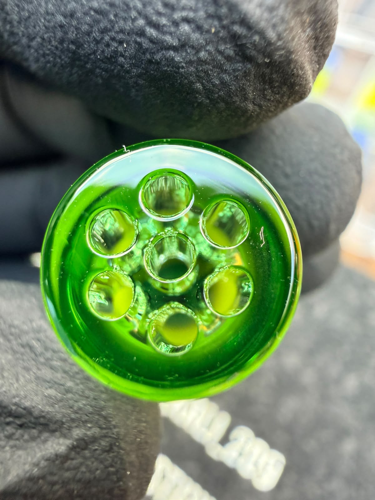 Mothership Multi-Hole Art Tip – Neon Green Fade