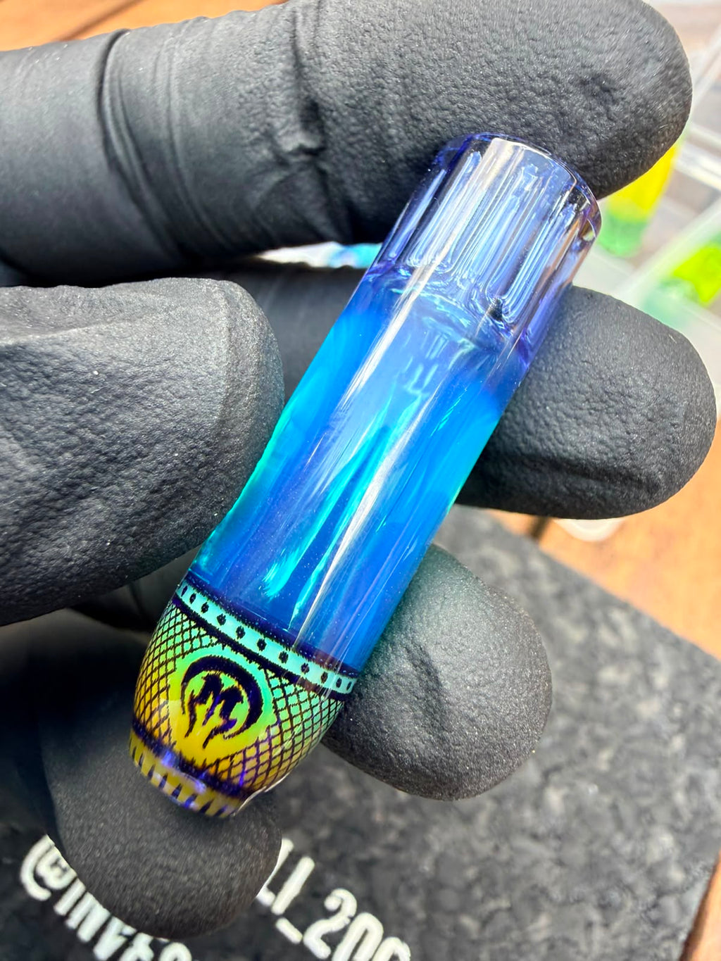 Mothership Multi-Hole Art Tip – Arctic Blue Fade