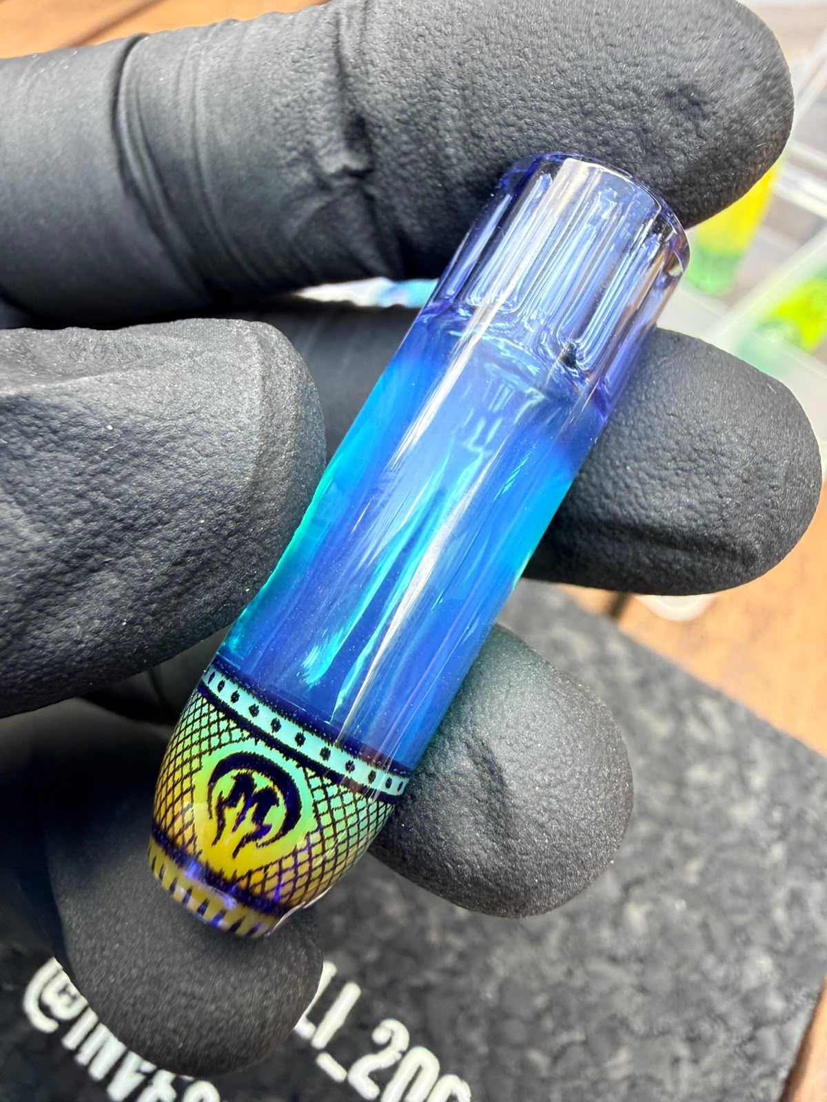 Mothership Multi-Hole Art Tip – Arctic Blue Fade