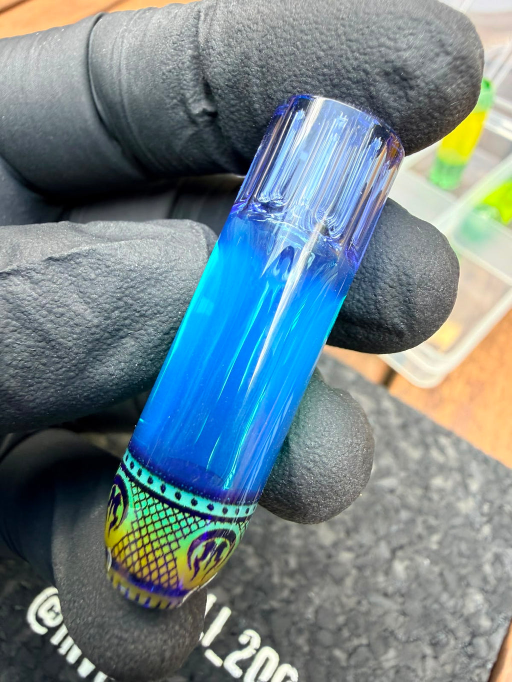 Mothership Multi-Hole Art Tip – Arctic Blue Fade