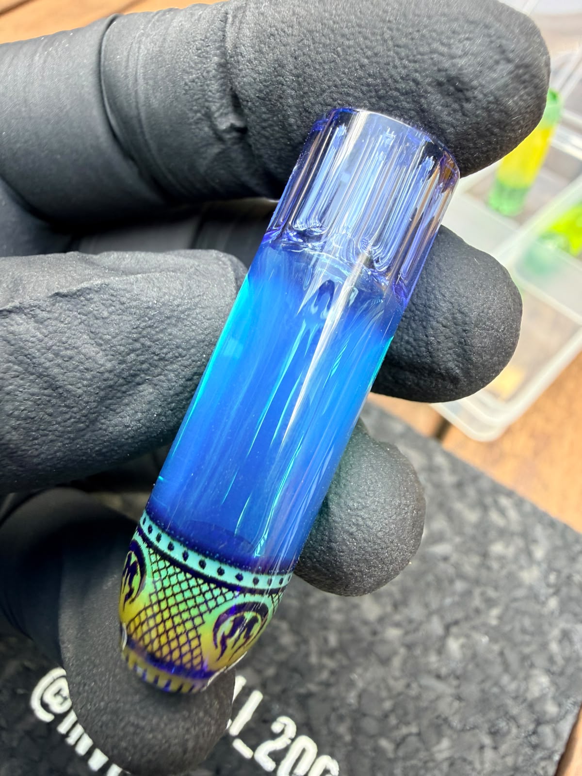 Mothership Multi-Hole Art Tip – Arctic Blue Fade
