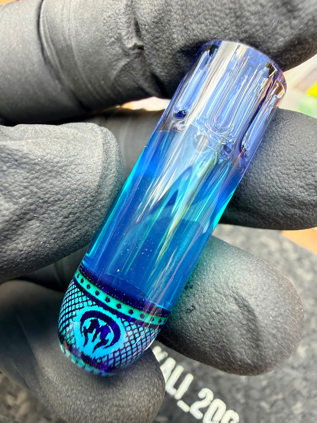 Mothership Multi-Hole Art Tip – Ice Blue Fade