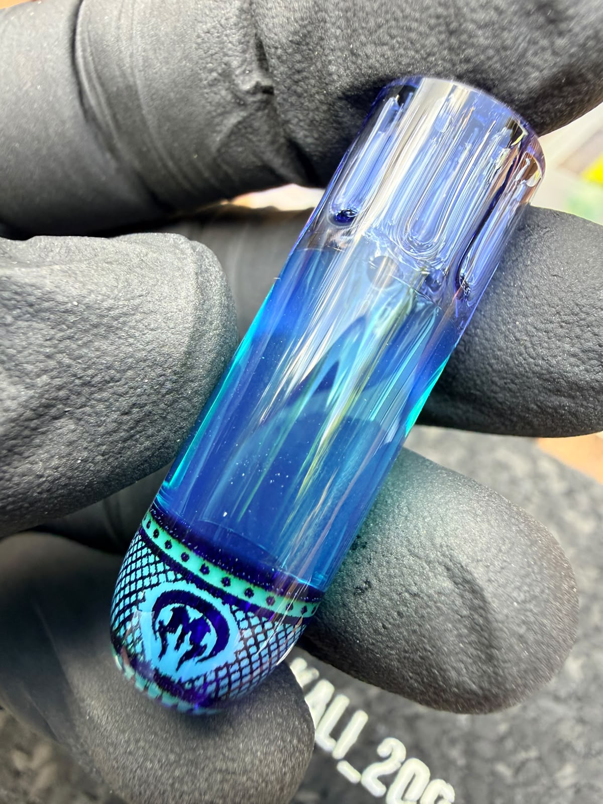 Mothership Multi-Hole Art Tip – Ice Blue Fade